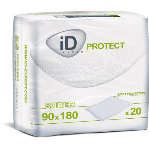 iD protect bed underpads 90x180cm 20pcs