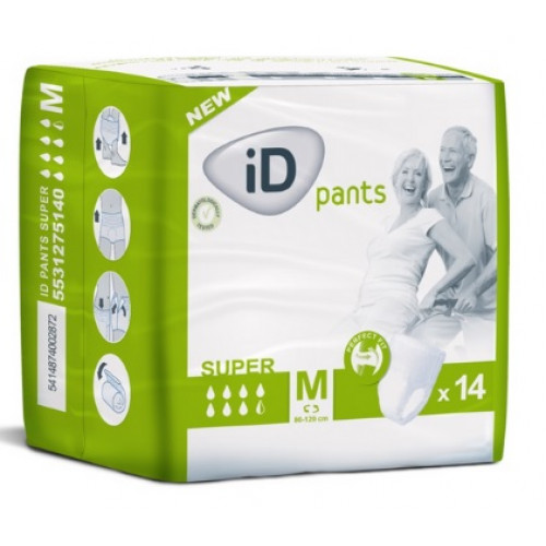 Adult diapers-panties iD pants M 12pcs