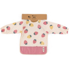 Petite&Mars Baby bib with long sleeves