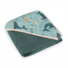 Petite&Mars Bamboo hooded towel