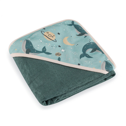 Petite&Mars Bamboo hooded towel