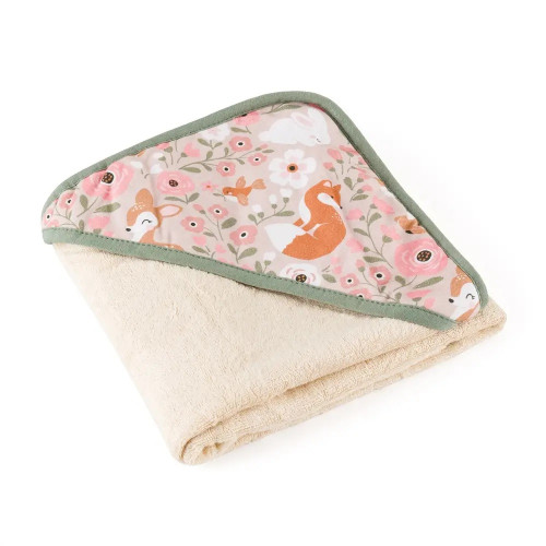 Petite&Mars Bamboo hooded towel