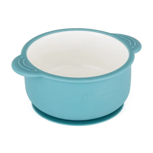 Petite&Mars Ceramic bowl with silicone sleeve