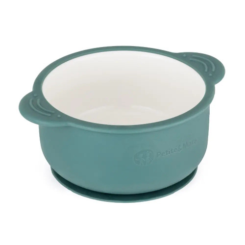 Petite&Mars Ceramic bowl with silicone sleeve