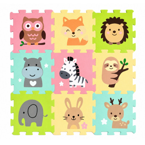 Petite&Mars Puzzle play mat 90 × 90 cm
