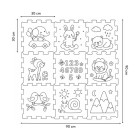 Petite&Mars Puzzle play mat 90 × 90 cm