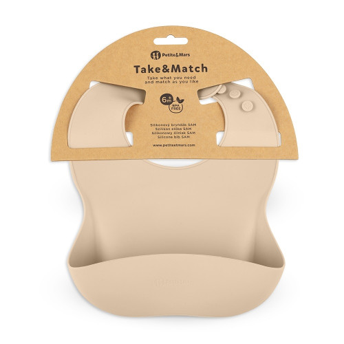 Petite&Mars Silicone bib