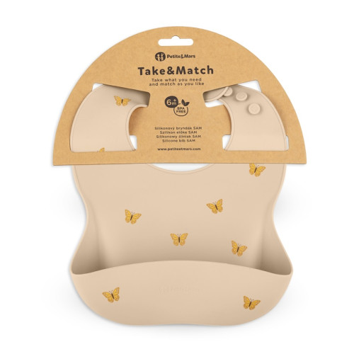 Petite&Mars Silicone bib