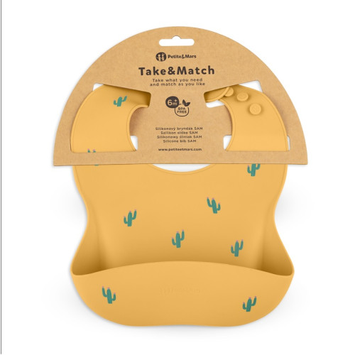 Petite&Mars Silicone bib