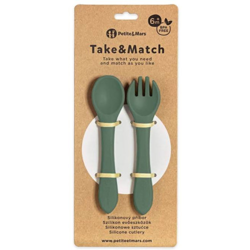 Petite&Mars Silicone cutlery