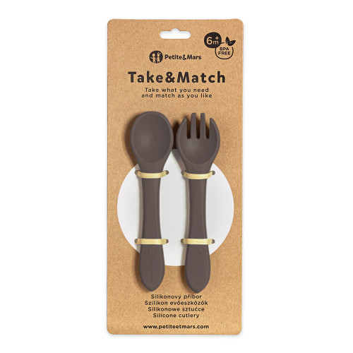 Petite&Mars Silicone cutlery