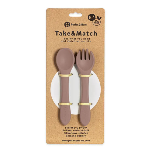 Petite&Mars Silicone cutlery