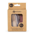 Petite&Mars Silicone finger toothbrush set