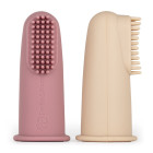 Petite&Mars Silicone finger toothbrush set