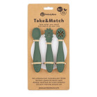 Petite&Mars silicone spoon set 3pcs