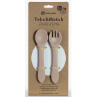 Petite&Mars Silicone cutlery