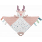 Petite&Mars Suzi Cuddles blanket with rattle and teether