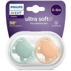 Philips Avent SCF091/03 Силиконовая соска от 0 до 6 месяцев, 2шт 