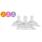 Philips Avent SCY960/03 Natural flow nipple set 3pcs