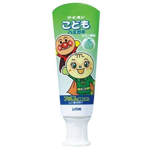 Lion "Kodomo" japan melon toothpaste for kids 40g