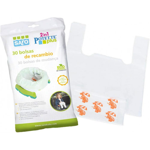 Saro Refill bags for baby potty 30pcs