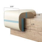 SIPO Foam furniture corner protectors 4pcs