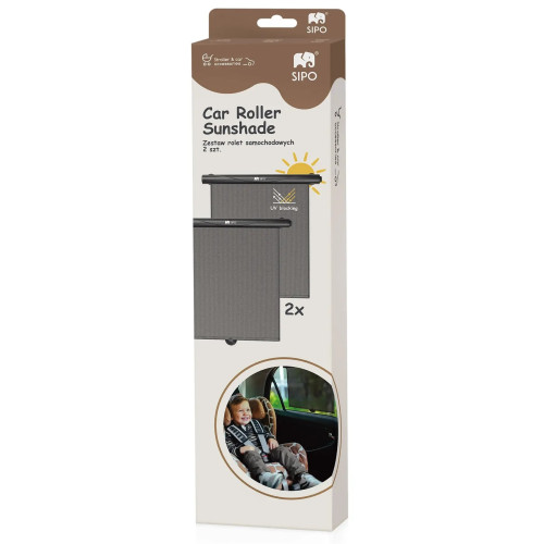 SIPO Retractable car sun shades 2pcs SIPO Retractable car sun shades 2pcs