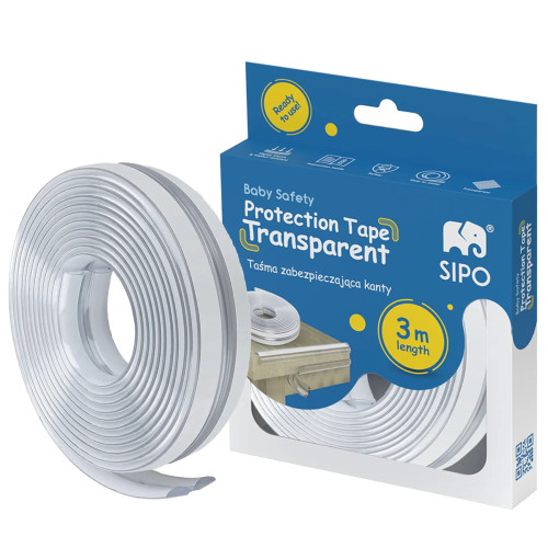 SIPO Transparent Furniture edge protection tape 3m