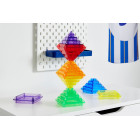 Tickit 73147 Translucent color pyramid builder