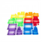 Tickit 73147 Translucent color pyramid builder