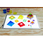 Tickit 73147 Translucent color pyramid builder