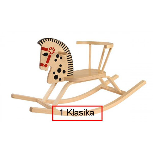 Troja The wooden rocking horse Klasika