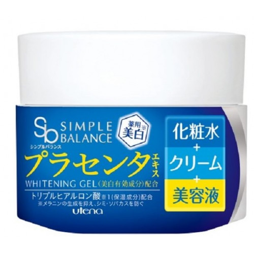Utena Simple Balance Moisturizing facial gel with the effect of smoothing skin tone 100g